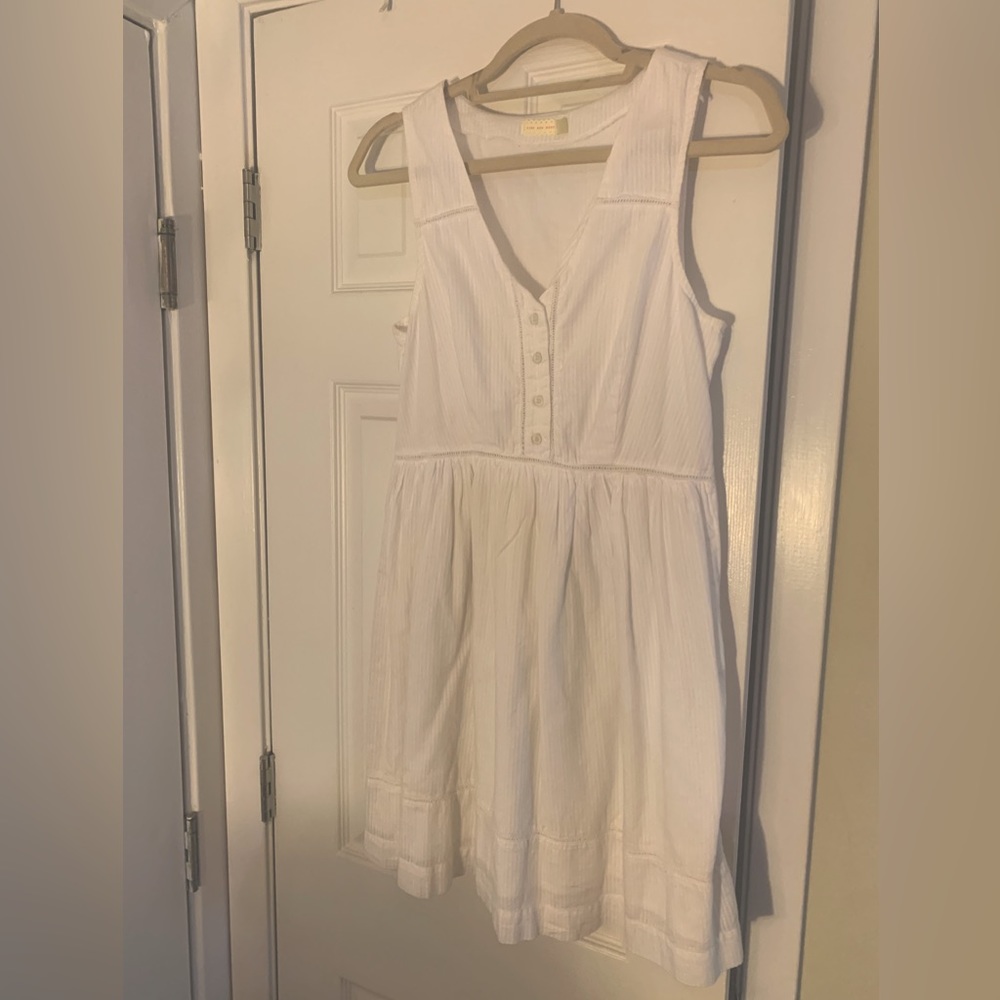White pins and needles / urban outfitters dress - size medium